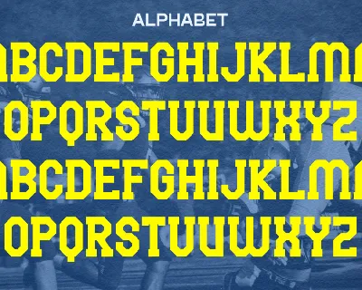 Team Sport - Modern Sport Display Typeface font