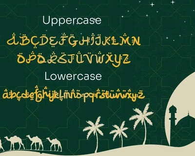 Shafwaein Yasser - Ramadan Font