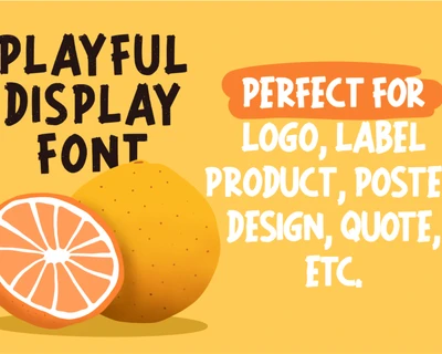 Merbau Playful Rough font