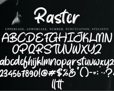 Raster font