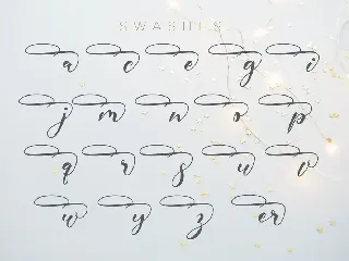 Poppy Shower - Wedding Font