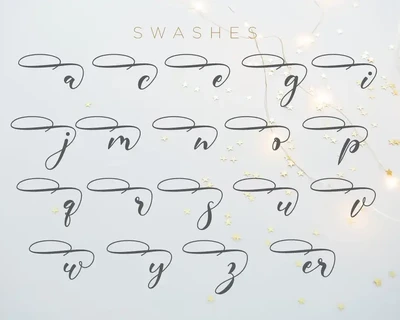 Poppy Shower - Wedding Font