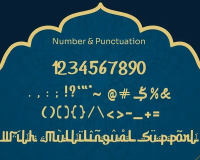 Arabinta - Arabic Ramadhan Font