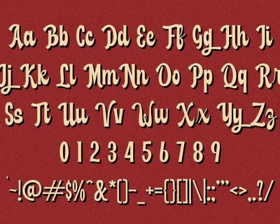 Lavishbones font