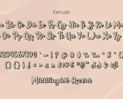 Yasminda - Script Font