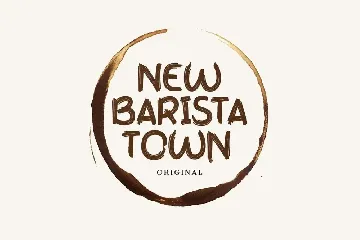 Brush Town font