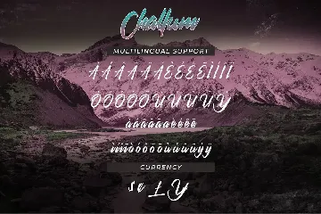 Challum Handwritten Script Font