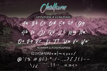 Challum Handwritten Script Font