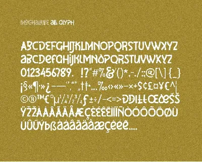 Mochalatte Font