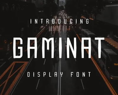 Gaminat font