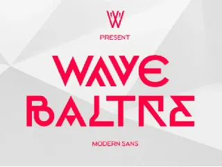 Wave Baltre font