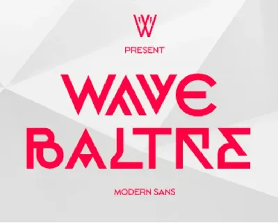 Wave Baltre font