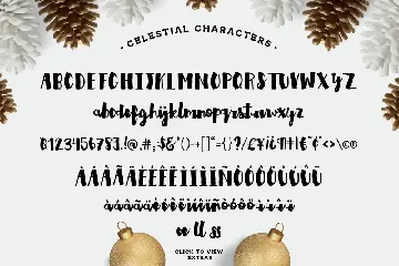 Celestial Font