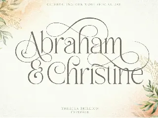 Theater Brillion font