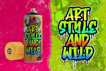 Bombsky Graffiti Font