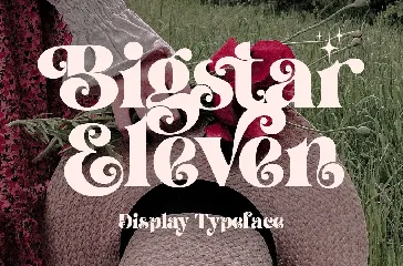 Bigstar Eleven font