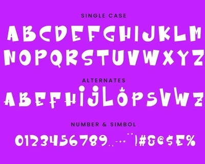 Flanio Cheerful Display Font