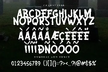 Horror Movies font