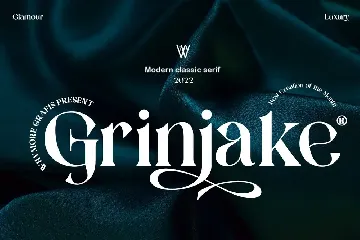 Grinjake font