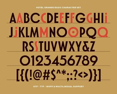 Hotel Grande font