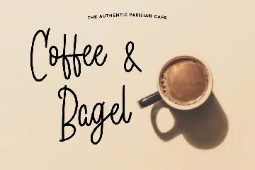 Bagelorts Handwritten Script Font