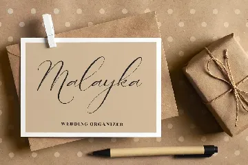 Malika Kanila Beautiful Script Font