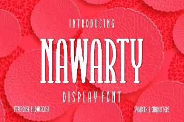 Nawarty font