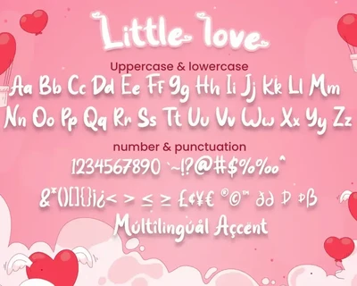 Little love - Lovely Font