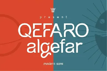 Qefaro algefar font