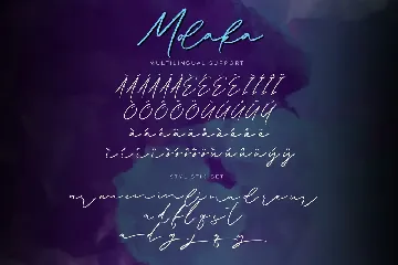 Molaka Modern Script Font