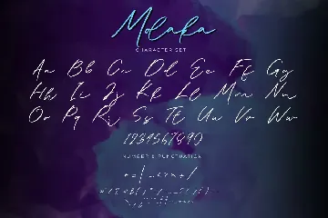 Molaka Modern Script Font