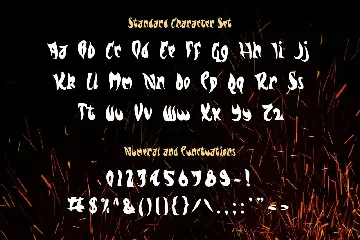 FlameFire Display Font