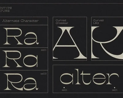 Geiny font