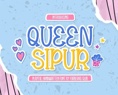 Queen Sipur font