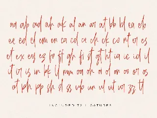 Kionsa Script Typeface Font