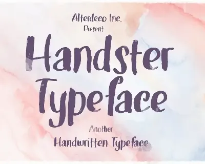 Handster Typeface font