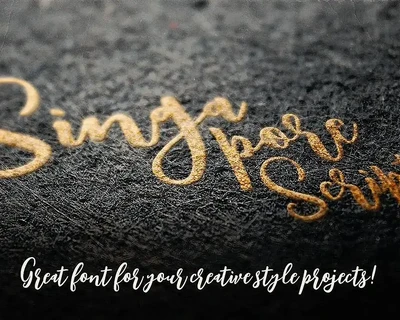 Singapore Script Font