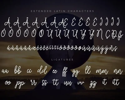Cosmodrome Monoline Script Font