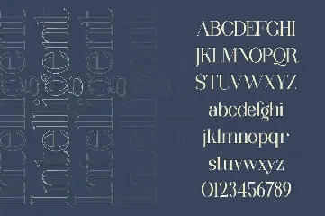 Wondernesia Nostalgic & Modern Serif font