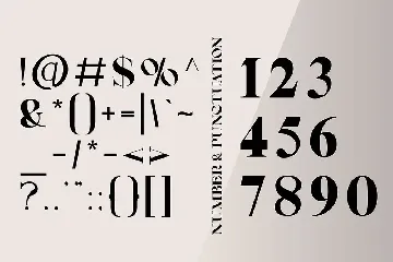 Dectro | Serif Display font