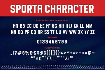 Sporta a Sporty Sans Serif Font