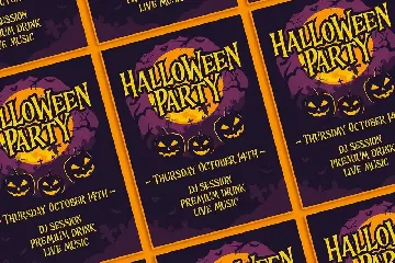 Hallowine - a Bouncy Horor Font