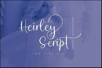 Heirley Script font