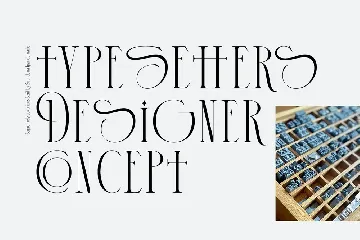 Supremely Luxurious font