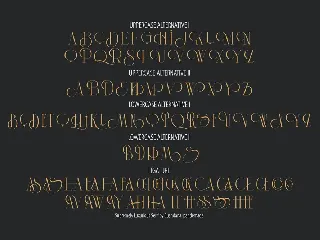 Supremely Luxurious font