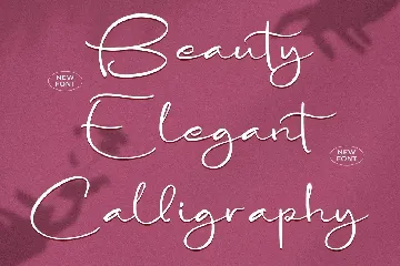 Potteshaw Elegant Calligraphy Font