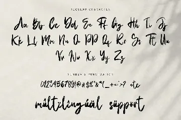 Natural Handwritten font