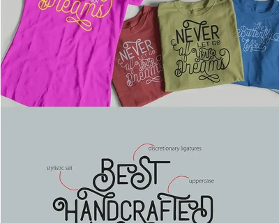 Story Dream, Script & Display font