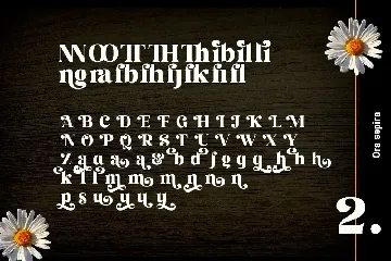 Ora Sepira font