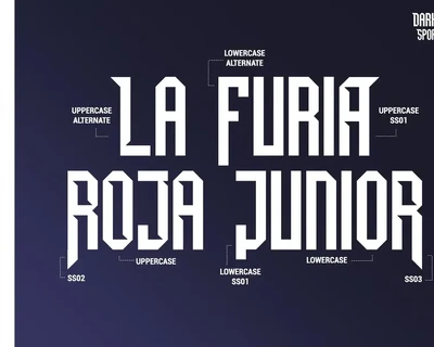 Darknight font